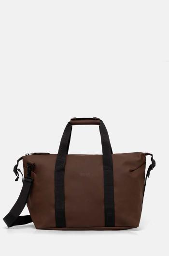 Taška Rains Hilo Weekend Bag Small W3 hnědá barva, 14220-23