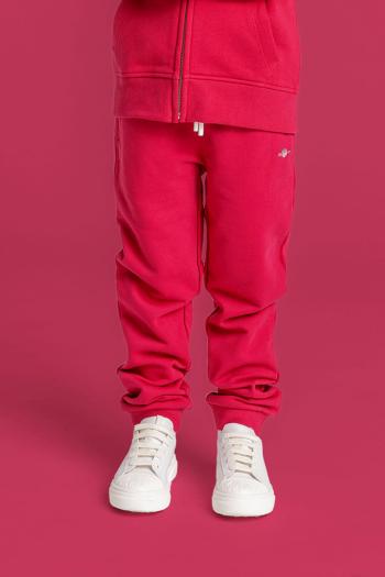 TEPLÁKY GANT SHIELD SWEATPANTS DEEP FUCHSIA