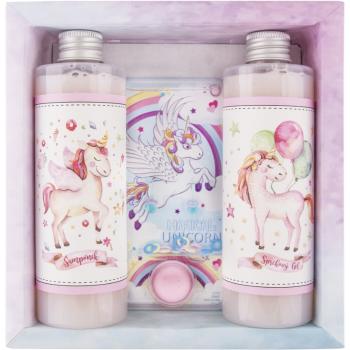 Bohemia Gifts & Cosmetics Unicorn dárková sada do koupele pro děti