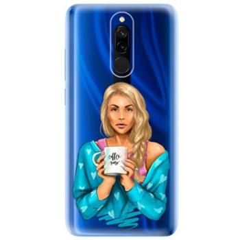 iSaprio Coffe Now - Blond pro Xiaomi Redmi 8 (cofnoblo-TPU2-Rmi8)