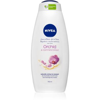 Nivea Orchid & Cashmere Extract krémový sprchový gel maxi 750 ml