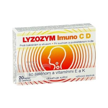 LYZOZYM IMUNO C D SO SELÉNOM A VITAMÍNMI E a K