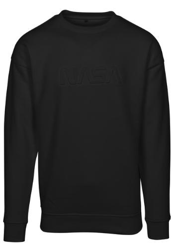 Mr. Tee Embossed NASA Worm Crewneck black - S