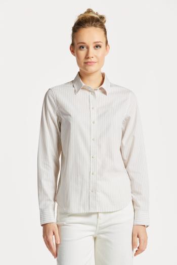 KOŠILE GANT REG BROADCLOTH STRIPED SHIRT PUTTY