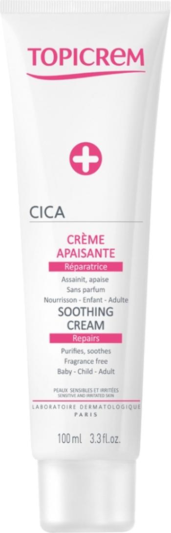 Topicrem Zklidňující a regenerační krém CICA (Soothing Cream) 100 ml