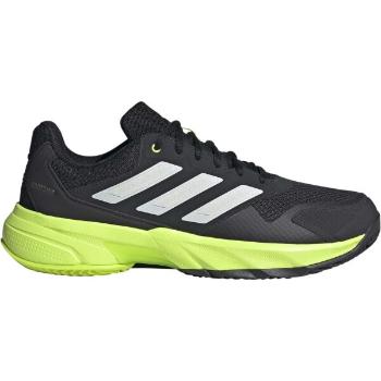 adidas COURTJAM CONTROL 3 M CLY Férfi teniszcipő, fekete, méret 43 1/3
