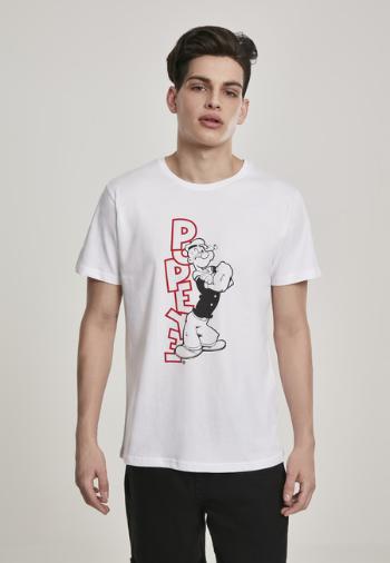 Mr. Tee Popeye Standing Tee white - S