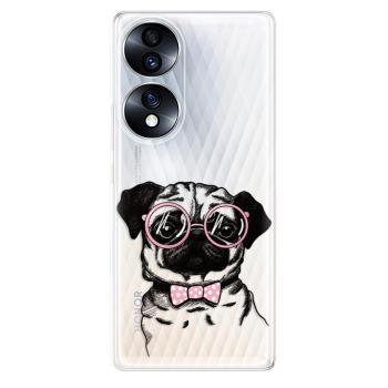 Odolné silikonové pouzdro iSaprio - The Pug - Honor 70