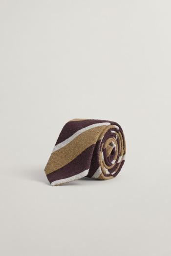 KRAVATA GANT STRIPE TIE BUTTER YELLOW