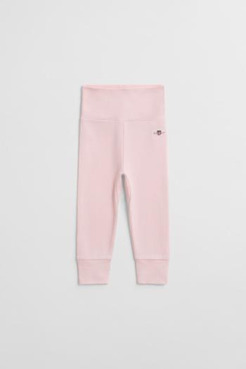 LEGÍNY GANT SHIELD LEGGINGS SALMON