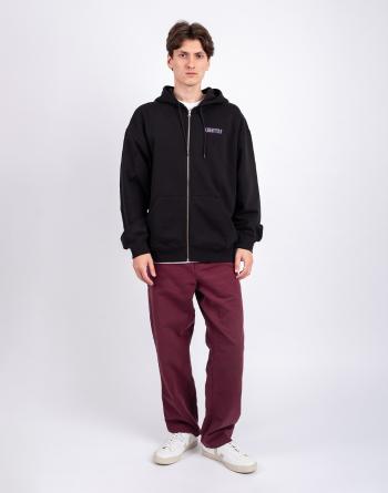 Carhartt WIP Hooded Think Tank Sweat Jacket Black/Purple S