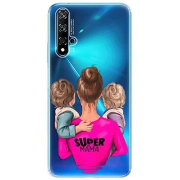 iSaprio Super Mama - Two Boys pro Huawei Nova 5T (smtwboy-TPU3-Nov5T)