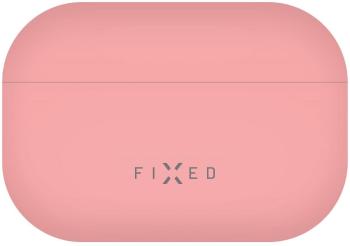 Fülhallgató tok FIXED Silky Apple AirPods Pro 2 rózsaszín tok