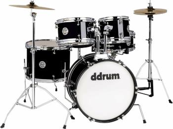 DDRUM D1 Jr 5-Piece Complete Drum Kit Midnight Black Dětská bicí souprava