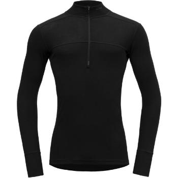 Devold LAUPAREN MERINO 190 ZIP NECK MAN Pánské merino tričko, modrá, velikost