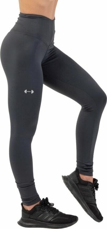 Nebbia Classic High-Waist Performance Leggings Dark Grey L Fitness kalhoty