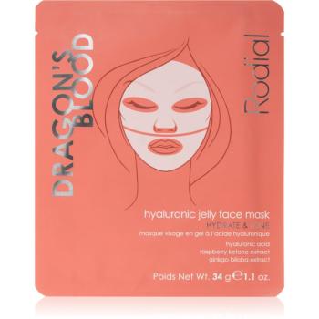 Rodial Dragon's Blood Hyaluronic Jelly Face Mask intenzivní hydrogelová maska s kyselinou hyaluronovou 34 g