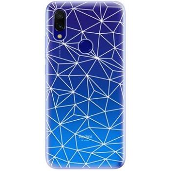 iSaprio Abstract Triangles 03 - white pro Xiaomi Redmi 7 (trian03w-TPU-Rmi7)