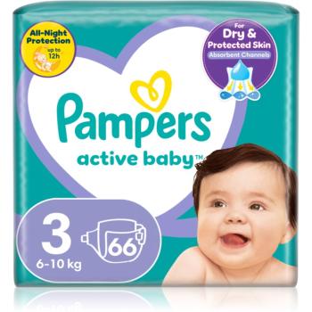 Pampers Active Baby Size 3 eldobható pelenkák 6-11 kg 66 db