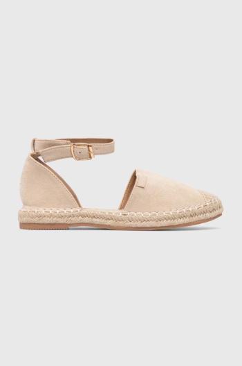 Espadrilky Answear Lab béžová barva