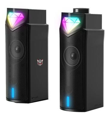 Onikuma L1 RGB 2-in-1 Bluetooth Gaming Computer Speaker Soundbar Black 2 ks