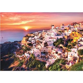 Trefl Puzzle Západ slunce nad Santorini, Řecko 1000 dílků (5900511104356)