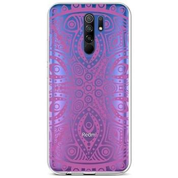 TopQ Xiaomi Redmi 9 silikon Violet Mandala 52864 (Sun-52864)