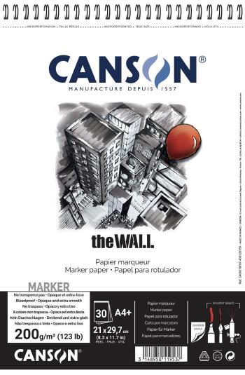 Canson Sp The Wall Skicář 31,4 x 21 cm 200 g White
