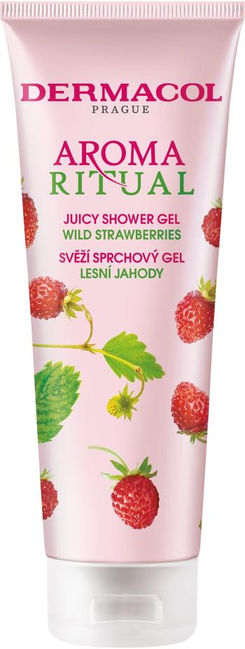 Tusfürdő DERMACOL Aroma Ritual - juicy shower gel wild strawberries 250 ml