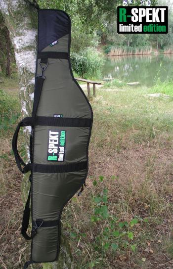 R-spekt single polstrované khaki púzdro na prút-202 cm 12,6 ft