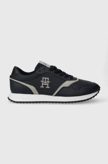 Sneakers boty Tommy Hilfiger RUNNER EVO MIX LTH MIX tmavomodrá barva, FM0FM04887