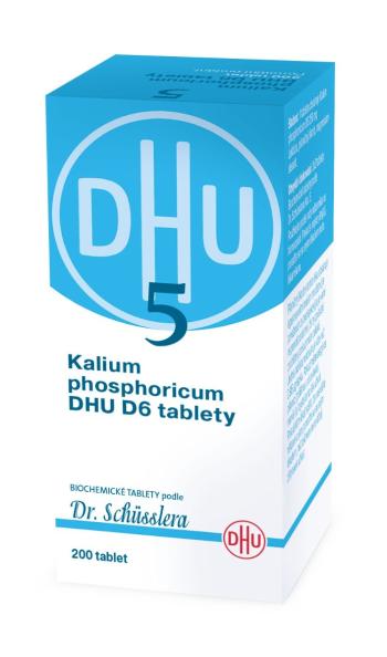 Schüsslerovy soli Kalium phosphoricum DHU D6 200 tablet