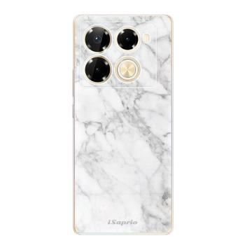 Odolné silikonové pouzdro iSaprio - SilverMarble 14 - Infinix Note 40 PRO / Note 40 PRO+ 5G