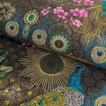 Dekorační látka jacquard Peacock Extravagant