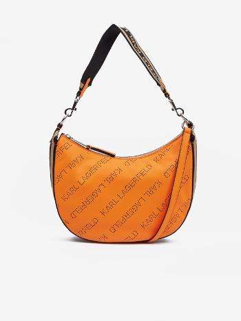 Karl Lagerfeld Moon SM Shoulderbag Kabelka Oranžová