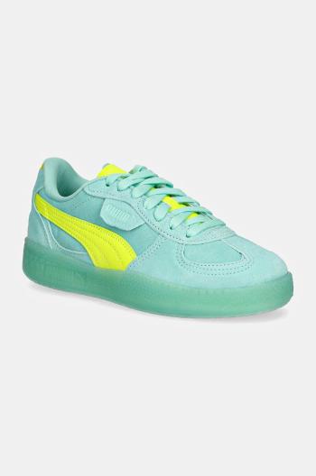 Semišové sneakers boty Puma Palermo Moda Xtra tyrkysová barva, 398534