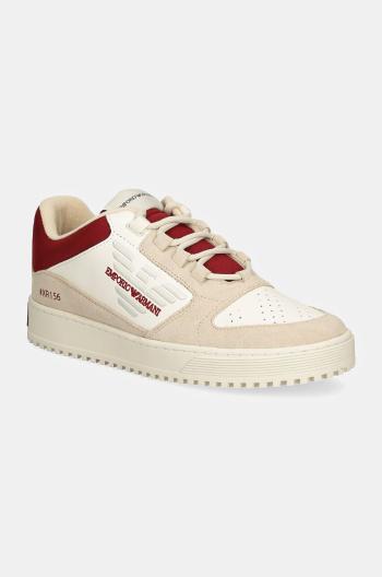 Sneakers boty Emporio Armani béžová barva, X4X636 XR156 U225