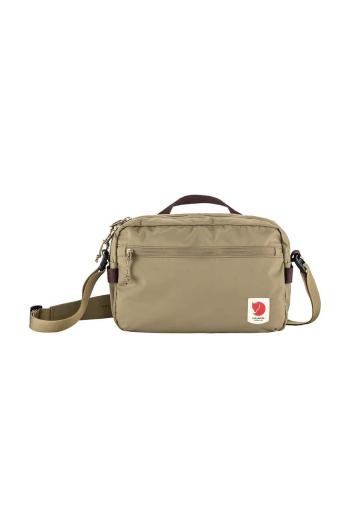 Ledvinka Fjallraven High Coast Crossbody šedá barva, F23227