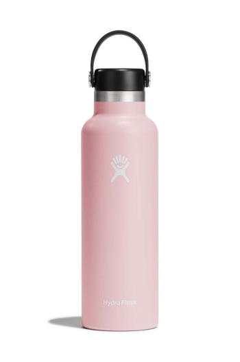 Termoláhev Hydro Flask 21 Oz Standard Flex Cap Trillium růžová barva, S21SX678