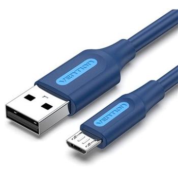 Vention USB 2.0 to Micro USB 2A Cable 1m Deep Blue (COLLF)