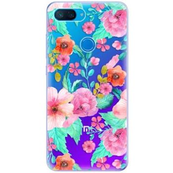 iSaprio Flower Pattern 01 pro Xiaomi Mi 8 Lite (flopat01-TPU-Mi8lite)