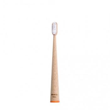 Mable Bambootoothbrush - kids, soft, orange dětský bambusový kartáček na zuby - měkký