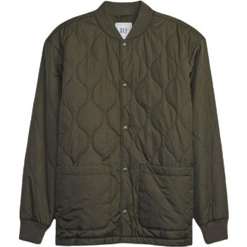 GAP V-QUILTED Pánská bunda, khaki, velikost