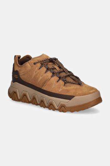 Semišové sneakers boty UGG Captrail Low hnědá barva, 1158252-CHE