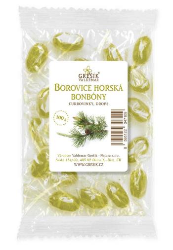 Valdemar Grešík Borovice horská bylinné bonbóny 100 g