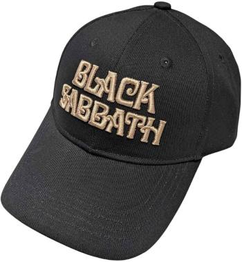 Black Sabbath Kšiltovka Text Logo Black