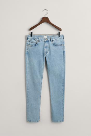DŽÍNY GANT SLIM JEANS LIGHT BLUE