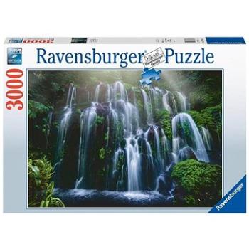 Ravensburger puzzle 171163 Vodopád na Bali 3000 dílků  (4005556171163)