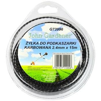 GEKO Struna do sekačky, 2,4mm, 15m, zvlněný profil, nylon (G73996)