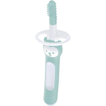 MAM Massaging Brush zubní kartáček pro děti 3m+ Turquoise 1 ks